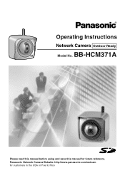 Panasonic BB-HCM371A Pro-line Network Camera