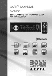 Boss Audio 560BRGB User Manual V2