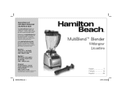 Hamilton Beach 53510 Use & Care