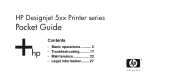 HP Designjet 510 HP Designjet 510 Printer series - Quick Reference Guide