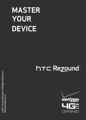 HTC Rezound Verizon Rezound - Quick Start Guide