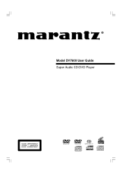 Marantz DV7600 DV7600 User Manual