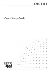 Ricoh Aficio SP C420DN-KP Quick Setup Guide