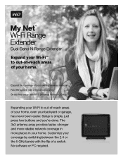 Western Digital My Net Wi-Fi Range Extender Product Overview