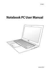 Asus ZenBook UX32VD User's Manual for English Edition