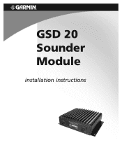 Garmin GSD 20 Installation Guide