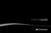 Gateway MC78 8513015 - Gateway Starter Guide (with eRecovery)