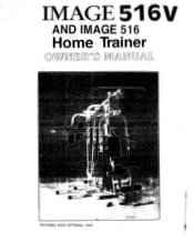 Image Fitness 516 Home Trainer English Manual