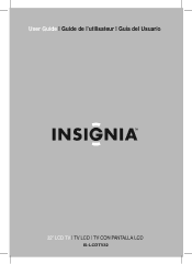 Insignia IS-LCDTV32 User Manual (English)