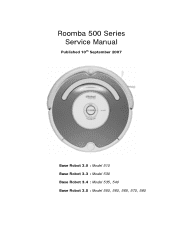 iRobot Roomba 570 Service Manual