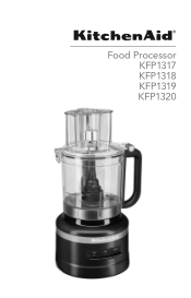 KitchenAid KFP1318OB Owners Manual