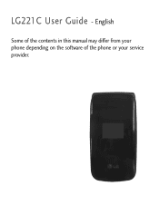 LG LG221C Owners Manual - English