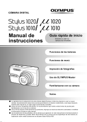 Olympus Stylus 1020 Stylus 1010 Manual de Instrucciones (Español)