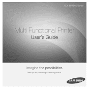 Samsung CLX-8540ND User Guide