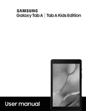 Samsung Galaxy Tab A 8.0 2019Wi-Fi User Manual