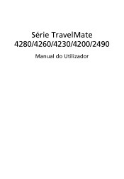 Acer TravelMate 2490 TravelMate 2490 - 4230 - 4280 User's Guide PT