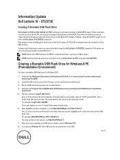 Dell Mini3 Information Update Dell Latitude 10 - ST2/ST2E