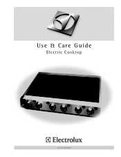 Electrolux E36EC75HSS Owners Guide