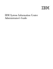 Lenovo ThinkPad R40e IBM System Information Center Administrator's Guide
