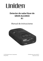Uniden A1-R1 Spanish Owner Manual
