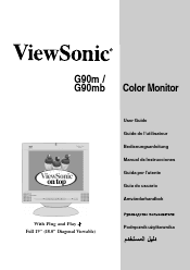 ViewSonic G90m User Manual