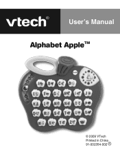 Vtech Alphabet Apple User Manual