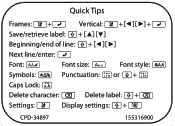 Epson LabelWorks LW-300 Quick Tips