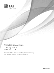 LG 32LD340H Owners Manual