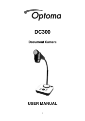 Optoma DC300 User's Manual