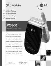 LG UX3300 Data Sheet
