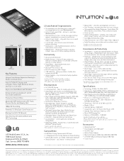 LG VS950 Specification - English
