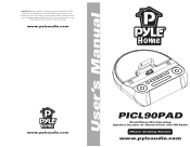 Pyle PICL90PAD PICL90PAD Manual 1