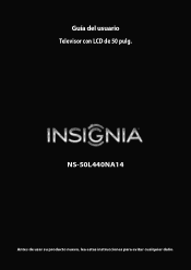 Insignia NS-50L440NA14 User Manual (Spanish)