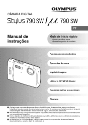 Olympus 226090 Stylus 790 SW Manual de Instruções (Português)