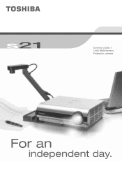 Toshiba TDP-S21 Brochure