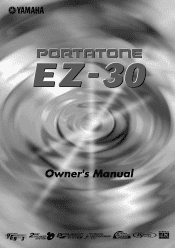 Yamaha EZ-30 Owner's Manual