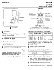 Honeywell TL6120 Owner's Manual