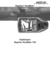 Magellan RoadMate 760 Manual - Finnish