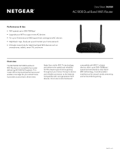Netgear AC1000-WiFi Product Data Sheet