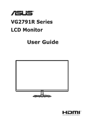 Asus VG279Q1R Series User Guide