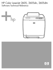 HP 2605 HP Color LaserJet 2605/2605dn/2605dtn - Software Technical Reference