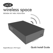 Lacie Wireless Space Quick Install Guide