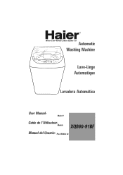 Haier XQB60-91AF User Manual