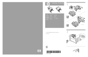 HP FM892UT#ABA HP Color LaserJet CM4730 MFP Multiple Bin Mailbox/Stapler Stacker - Install Guide