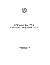 HP Retail Integrated 2x Point of Sale POS Peripherals Configuration Guide
