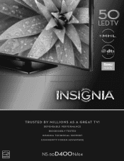 Insignia NS-50D400NA14 Information Brochure (English)