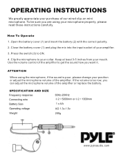 Pyle PCMLVC33 PCMLVC33 Manual 1