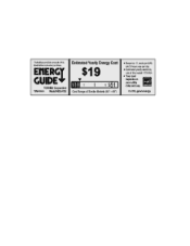 Toshiba 46SL412U Energy Guide