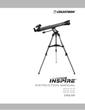 Celestron Inspire 100AZ Refractor Telescope Inspire Series Instruction ...