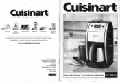 Cuisinart DCC 590 Use and Care Manual